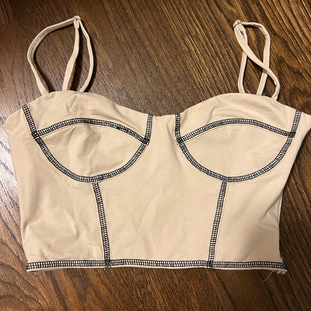 Princess Polly bustier crop top